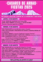 FIESTAS CASARES DE ARBAS 2025