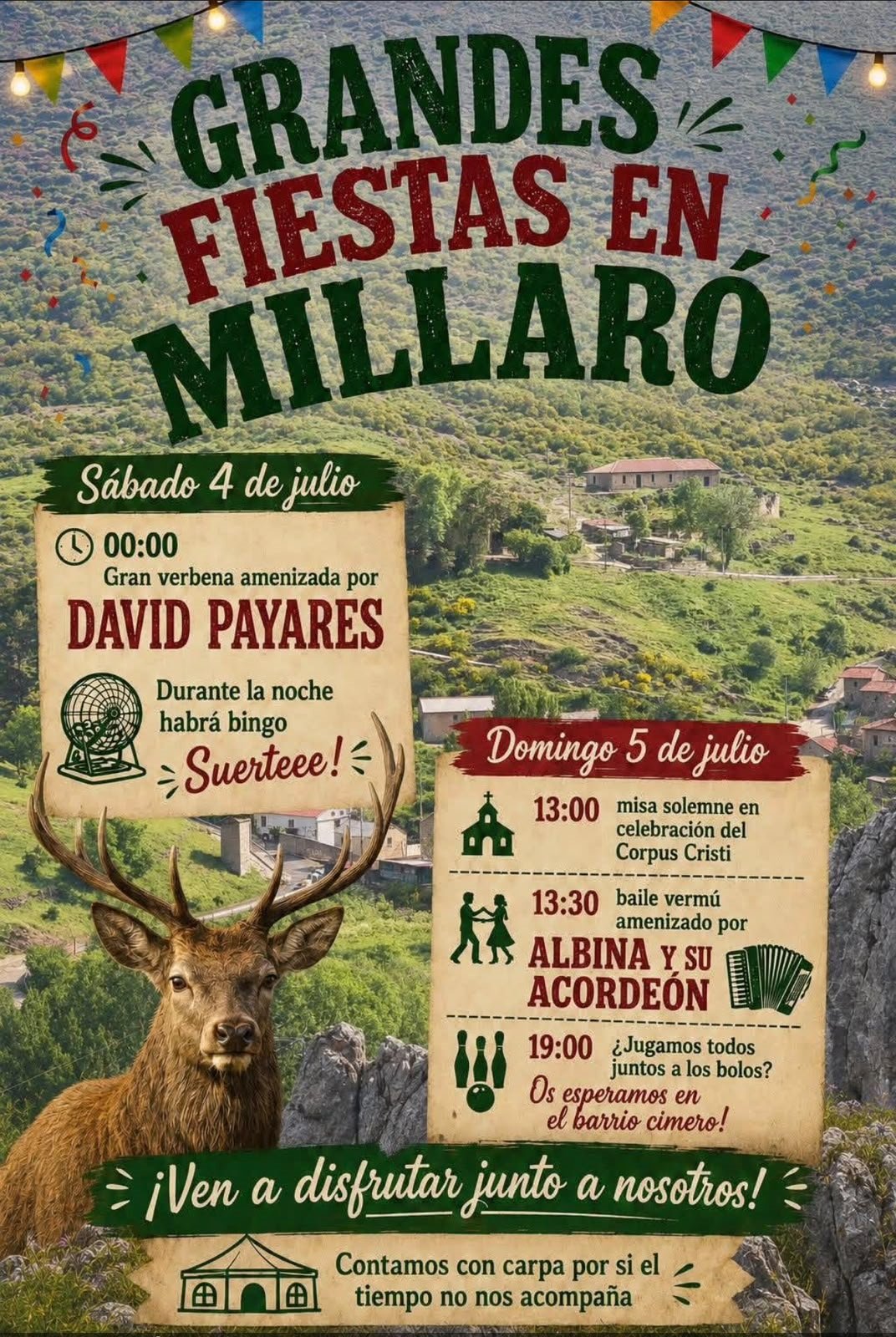 FIESTAS MILLARO 2026