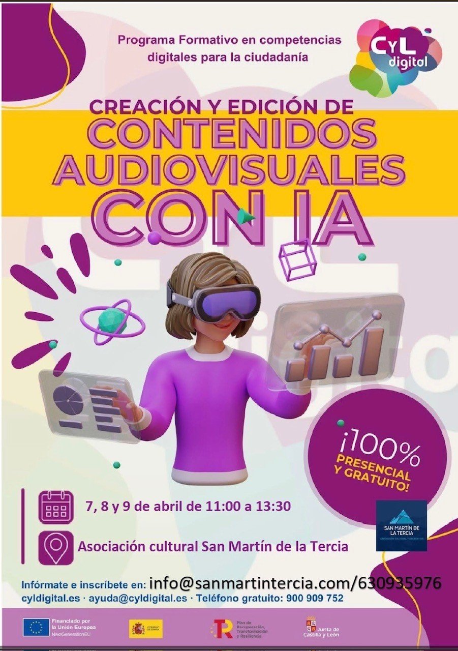 PROGRAMA FORMATIVO DE CREACIÓN Y EDICIÓN DE CONTENIDOS AUDIOVISUALES CON IA