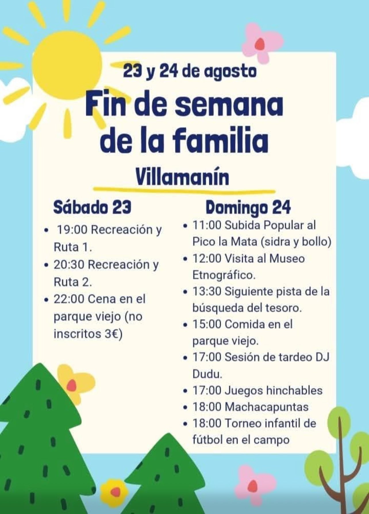 FIN DE SEMANA EN FAMILIA