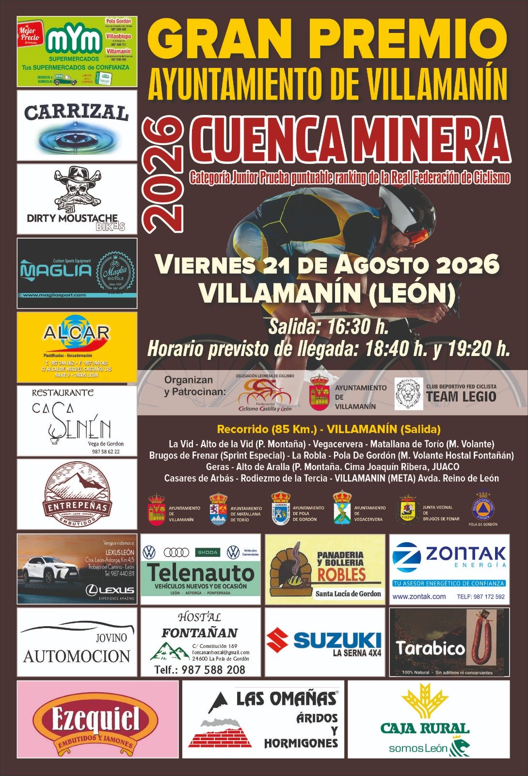 GRAN PREMIO AYUNTAMIENTO DE VILLAMANIN CUENCA MINERA 2026