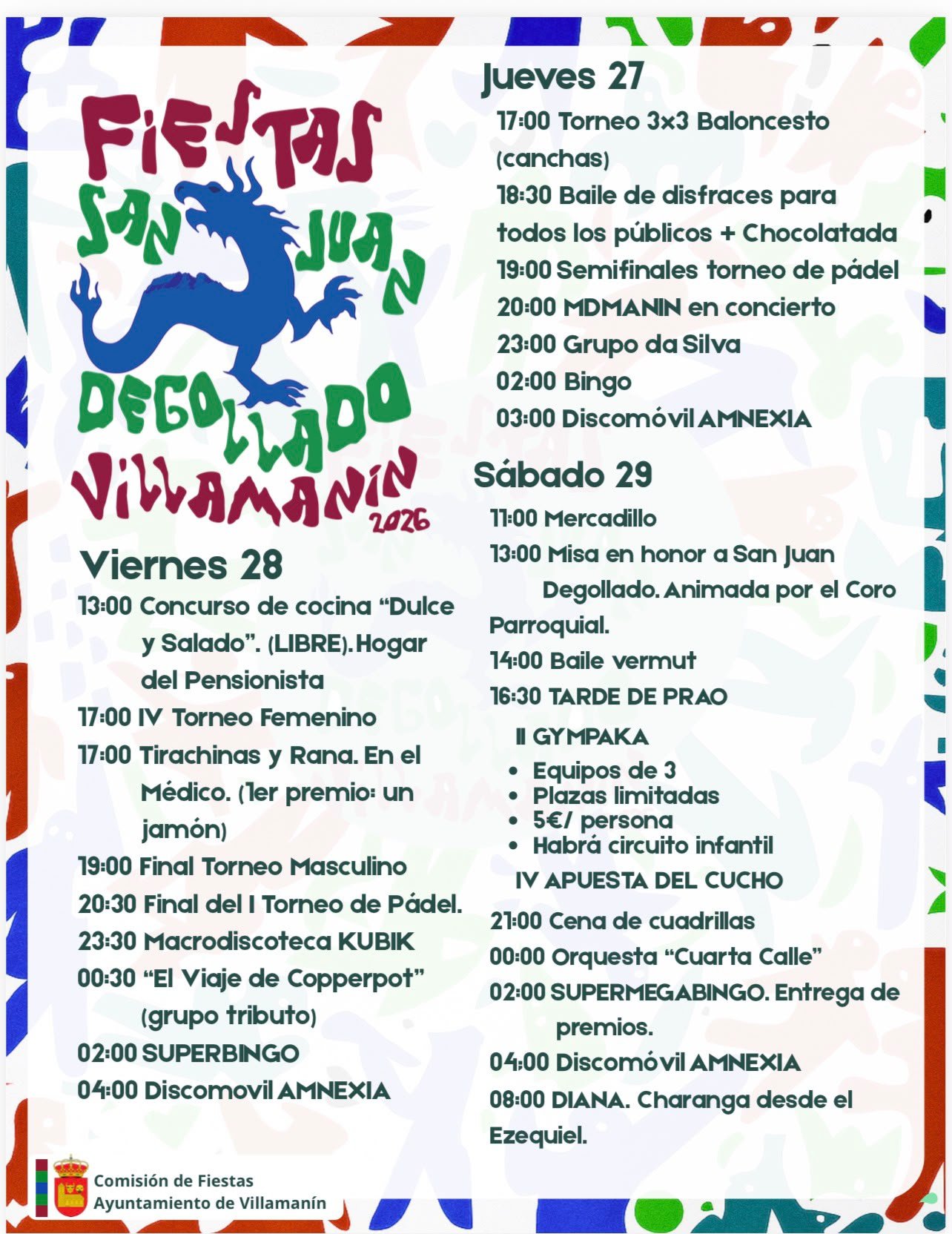 FIESTAS VILLAMANIN 2026