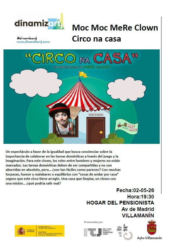 Moc Moc MeRe Clown Circo na Casa